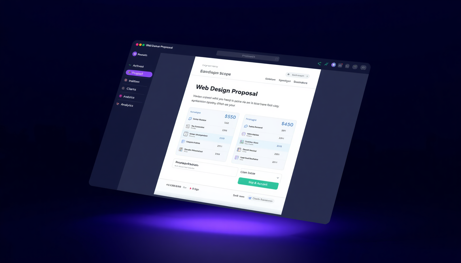 Flowdesk dashboard